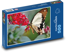 Tropical Butterfly Puzzle of 500 pieces - 46 x 30 cm