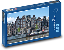 Holandsko - Amsterodam Puzzle 500 dílků - 46 x 30 cm