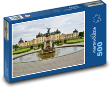 Fontána, zámok Puzzle 500 dielikov - 46 x 30 cm 