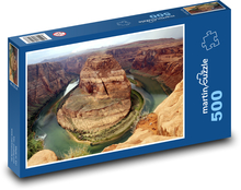 Príroda, kaňon Puzzle 500 dielikov - 46 x 30 cm