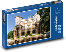 Zamek Hluboká nad Vltavou Puzzle 500 elementów - 46x30 cm