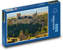 Festung Alcazar Burg Puzzle 500 Teile - 46 x 30 cm