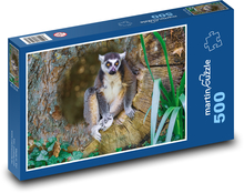 Zvíře - lemur Puzzle 500 dílků - 46 x 30 cm