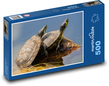 Korytnačky vo vode Puzzle 500 dielikov - 46 x 30 cm 