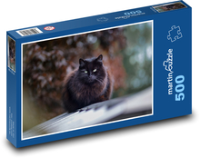 Cat - black, animal Puzzle of 500 pieces - 46 x 30 cm 