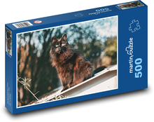 Kočka - domácí, zvíře Puzzle 500 dílků - 46 x 30 cm