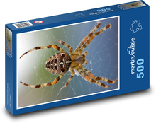Spinne - Spinnennetz Puzzle 500 Teile - 46 x 30 cm