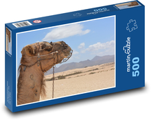 Camel - desert, animal Puzzle of 500 pieces - 46 x 30 cm 