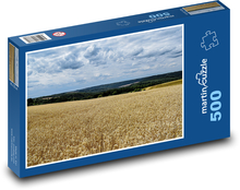 Zemědělské pole Puzzle 500 dílků - 46 x 30 cm