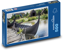 Boot - Kanu Puzzle 500 Teile - 46 x 30 cm