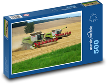 Mähdrescher - Getreideernte Puzzle 500 Teile - 46 x 30 cm
