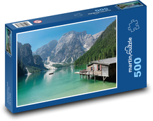 Lake - mountains, nature, water Puzzle of 500 pieces - 46 x 30 cm 