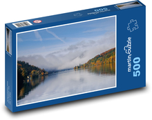 Řeka - podzimní příroda Puzzle 500 dílků - 46 x 30 cm