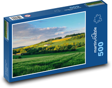 Spring - fields, meadows, nature Puzzle of 500 pieces - 46 x 30 cm 