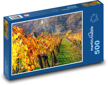 Vinice na podzim Puzzle 500 dílků - 46 x 30 cm