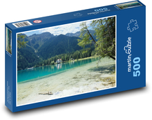 Jazero v horách Puzzle 500 dielikov - 46 x 30 cm