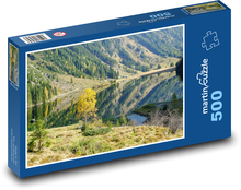Jezioro w Alpach Puzzle 500 elementów - 46x30 cm