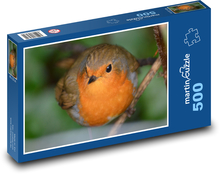Robin - nature, bird Puzzle of 500 pieces - 46 x 30 cm 