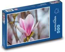 Magnolienblüte Puzzle 500 Teile - 46 x 30 cm