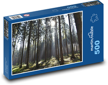 Les - příroda, stromy Puzzle 500 dílků - 46 x 30 cm