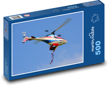 Vrtulník - Velikonoční vajíčka Puzzle 500 dílků - 46 x 30 cm