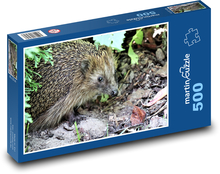 Hedgehog - nature, forest Puzzle of 500 pieces - 46 x 30 cm 