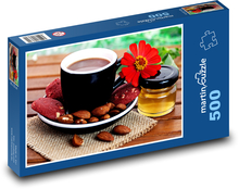 Raňajky - orechy, čokoláda Puzzle 500 dielikov - 46 x 30 cm