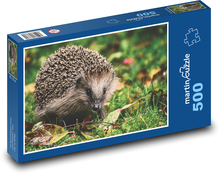 Igel - nachtaktives Tier Puzzle 500 Teile - 46 x 30 cm