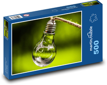 Żarówka - energia Puzzle 500 elementów - 46x30 cm