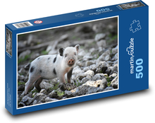 Prosiaczek na skałach Puzzle 500 elementów - 46x30 cm