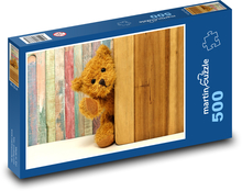 Teddy bear, toy Puzzle of 500 pieces - 46 x 30 cm 