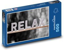 Relax - klid, odpočinek Puzzle 500 - 46x30 cm