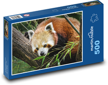 Panda na drzewie Puzzle 500 elementów - 46x30 cm