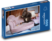 Veverička s orechom Puzzle 500 dielikov - 46 x 30 cm 
