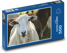 Sheep - animal, pasture Puzzle of 500 pieces - 46 x 30 cm 