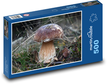 Mushroom - boletus, autumn Puzzle of 500 pieces - 46 x 30 cm 