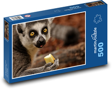 Lemur - zvíře, opice Puzzle 500 dílků - 46 x 30 cm