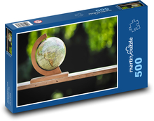 Globus - ziemia, kula ziemska Puzzle 500 elementów - 46x30 cm