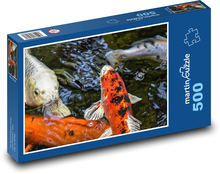 Japonská ryba - Koi, kapor Puzzle 500 dielikov - 46 x 30 cm 