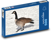 Divoká husa - vodní pták Puzzle 500 dílků - 46 x 30 cm