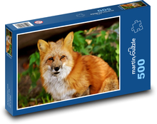 Líška - divoké zviera, les Puzzle 500 dielikov - 46 x 30 cm 