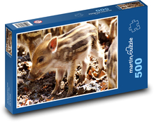 Diviak - prasiatko, prasiatko Puzzle 500 dielikov - 46 x 30 cm 