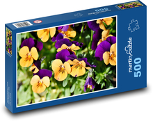 Maceška - jar, kvet Puzzle 500 dielikov - 46 x 30 cm 