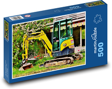 Rýpadlo v záhrade Puzzle 500 dielikov - 46 x 30 cm 