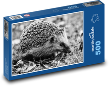 Ježek, noční zvíře Puzzle 500 dílků - 46 x 30 cm