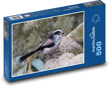 Long-tailed tit - bird Puzzle of 500 pieces - 46 x 30 cm 