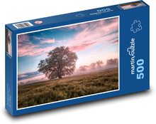 Príroda - východ slnka Puzzle 500 dielikov - 46 x 30 cm 