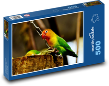 Papuga - ptak, zwierzę Puzzle 500 elementów - 46x30 cm
