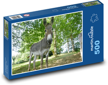 Donkey - mammal, animal Puzzle of 500 pieces - 46 x 30 cm