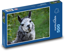 Alpaca - animal, zoo Puzzle of 500 pieces - 46 x 30 cm